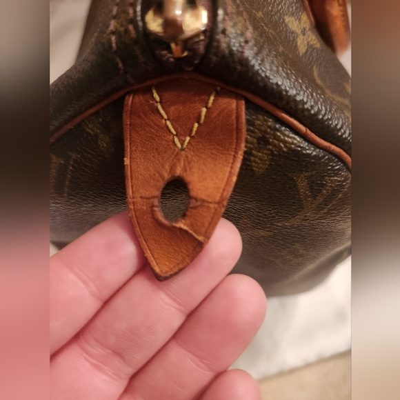 Louis Vuitton Speedy Shoulder Bag 30 Brown Canvas Lock And Key - Picture 3 of 11